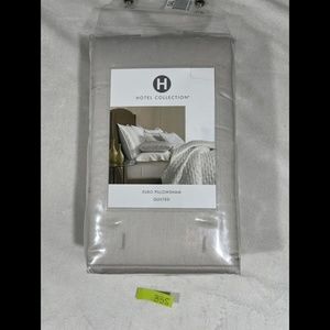 NIB Hotel Collection Opalescent‎ Quilted Euro Sham
